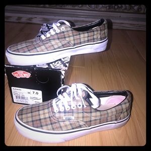 Plaid vans classic